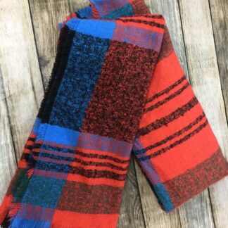 Blue and orange scarf Chiron equestrian Lampeter