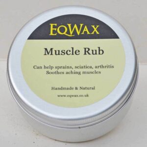 Muscle Rub for Riders. Chiron Equestrian. Skincare. Natural.